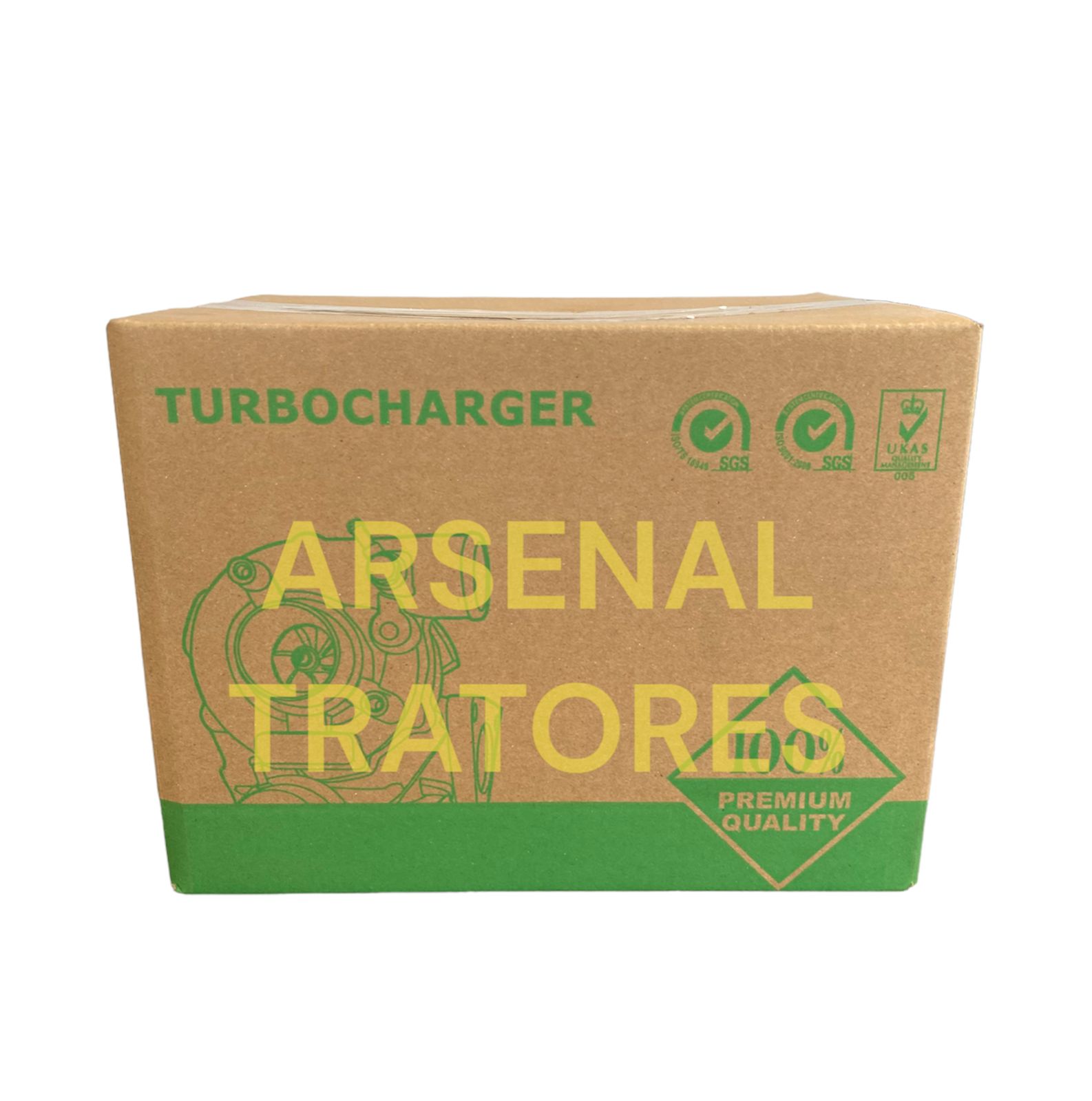 2373786 TURBO DO MOTOR CATERPILLAR RETRO 416E - Arsenal Tratores